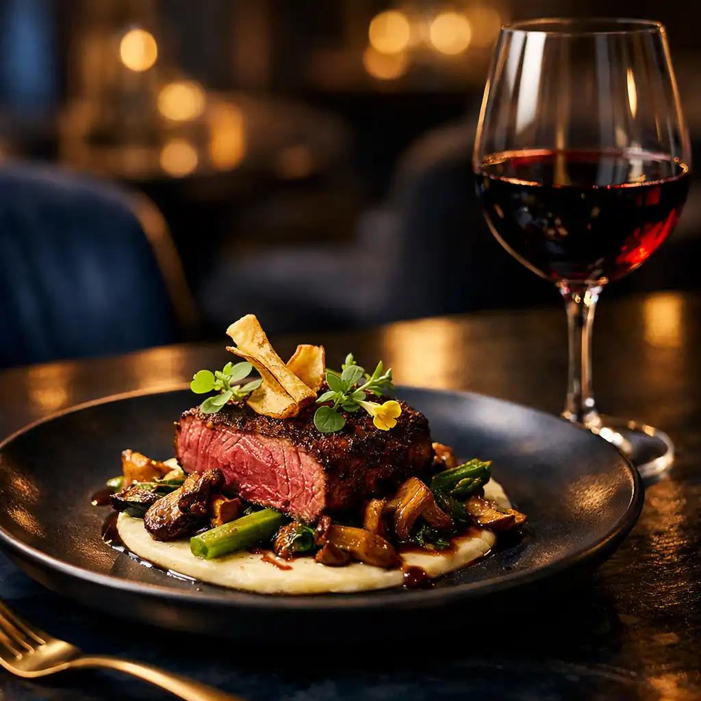 Gourmet fogások elegáns tálalással a Top Club Romania éttermében